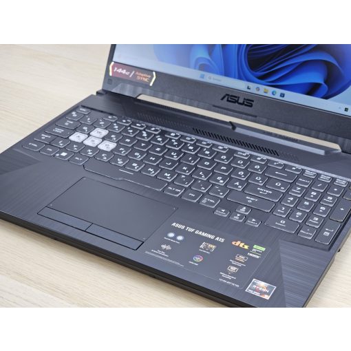 Asus TUF Gaming - Gamer Laptop A15 + Nvidia / AMD Ryzen 5 7535HS / 16GB RAM / 1TB SSD / Magyar billentyűzet