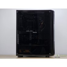 Intel I7-4770S, AMD Radeon RX580 8GB egyedi Gamer PC