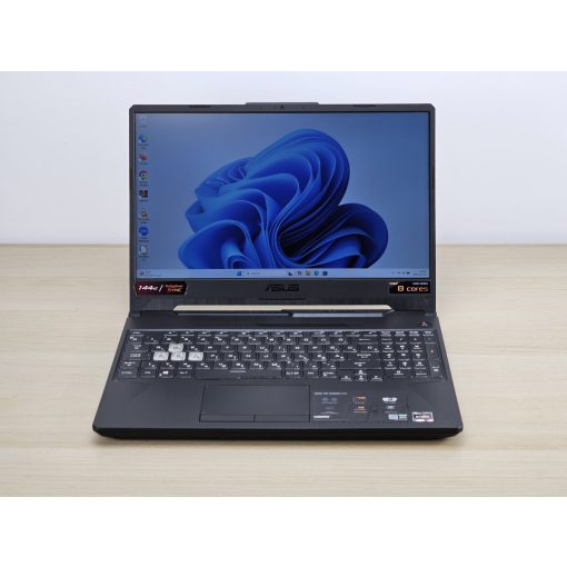 Asus TUF Gaming - Gamer laptop A15 + Nvidia / AMD Ryzen 7 5800H / 16GB RAM / 512GB SSD / Magyar billentyűzet