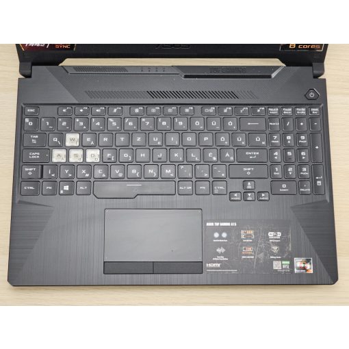 Asus TUF Gaming - Gamer laptop A15 + Nvidia / AMD Ryzen 7 5800H / 16GB RAM / 512GB SSD / Magyar billentyűzet