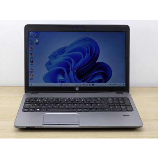 Használt HP Probook 450 G4 laptop, Intel i5-7200U, 8GB RAM, 128GB SSD, felújított, garanciával