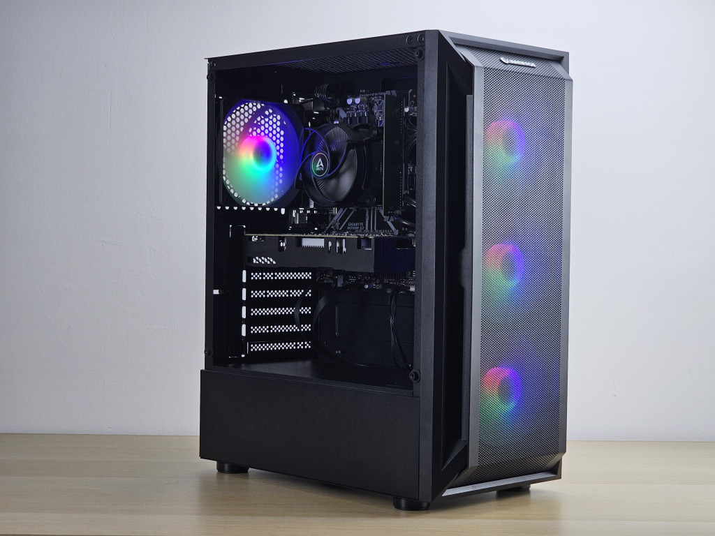 Gamer PC GTX 1050 Ti 4GB, i5-8500, 8GB RAM, 512GB SSD