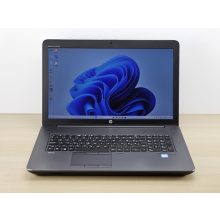 HP Zbook 17 G4 Laptop + Nvidia / i7-7820HQ / 32GB RAM / 512GB SSD / Magyar billentyűzet