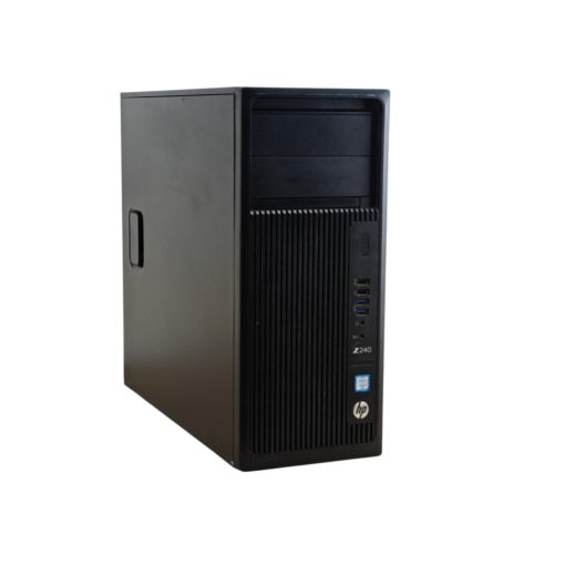HP Z240 Workstation Tower PC + Nvidia / i7-6700 / 8GB RAM / 256GB SSD
