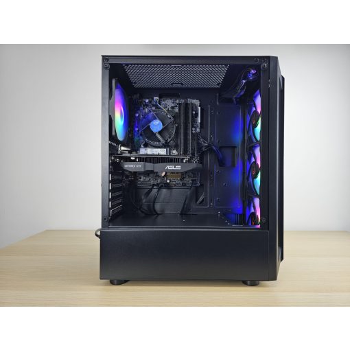 自作PC 6世代i5 GTX1050Ti 新品SSD メモリ8G Gamer PC Tower – i5-6402P, GTX 1050 Ti 4GB, 8GB RAM, 512GB S