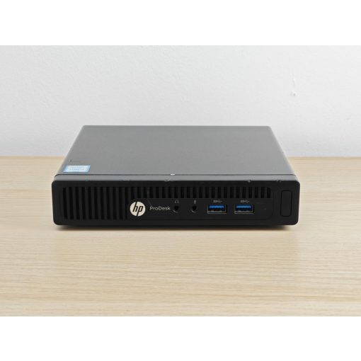 hasznalt Hp Prodesk 600  G3 Mini pc, i5-6500T, 8GB RAM, 128GB SSD, felújított, garaniával