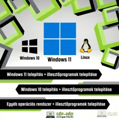 Operációs rendszer telepítés / frissítés