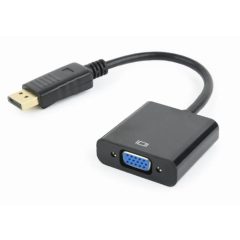 Displayport male to VGA female adapter, 10cm