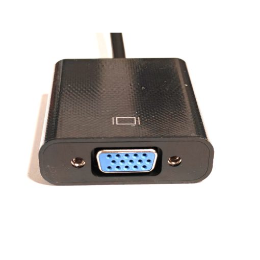 Displayport male to VGA female adapter, 10cm