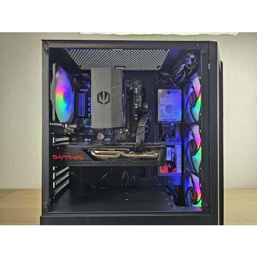 GAMER PC + AMD RADEON RX 5600 XT 6GB / AMD Ryzen 7 / 16GB RAM / 128GB SSD + 1TB HDD