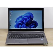 HP Zbook 15 G5 4K Laptop + Nvidia / i7-8850H / 32GB RAM / 256GB SSD / Érintőképernyős 