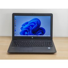HP Zbook 15 G4 + NVIDIA / i7-7700HQ / 16GB RAM / 256GB SSD / Magyar billentyűzet