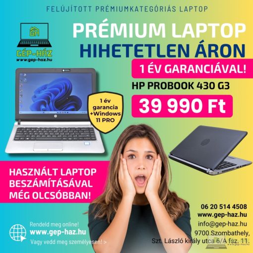 HP Probook 430 G3