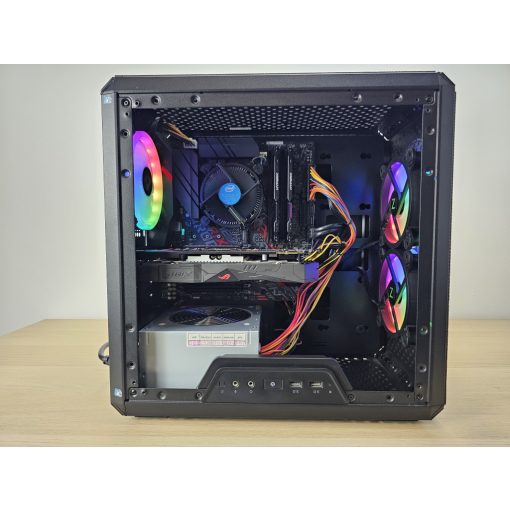 GAMER PC Tower + AMD RADEON RX 570 4GB / i5-8400 / 16GB RAM / 512GB SSD