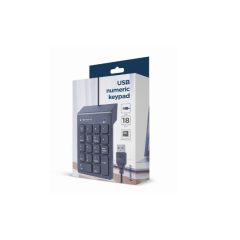 Gembird Numerikus Billentyűzet Numpad USB Fekete