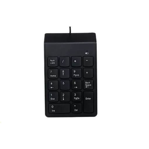 Gembird Numerikus Billentyűzet Numpad USB Fekete