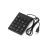 Gembird Numerikus Billentyűzet Numpad USB Fekete