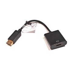Displayport male - HDMI female adapter, 10cm