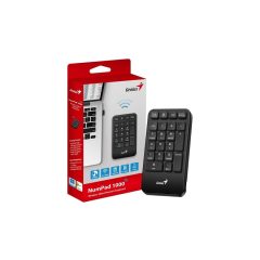   GENIUS Vezeték Nélküli Numerikus Billentyűzet Numpad 1000 USB Fekete