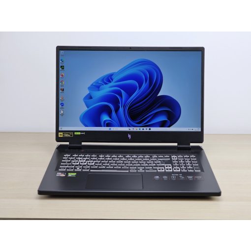 Acer Nitro 17 Gamer Laptop + Nvidia RTX 4050 / AMD RYZEN 7 / 16GB RAM / 1TB SSD Magyar billentyűzet