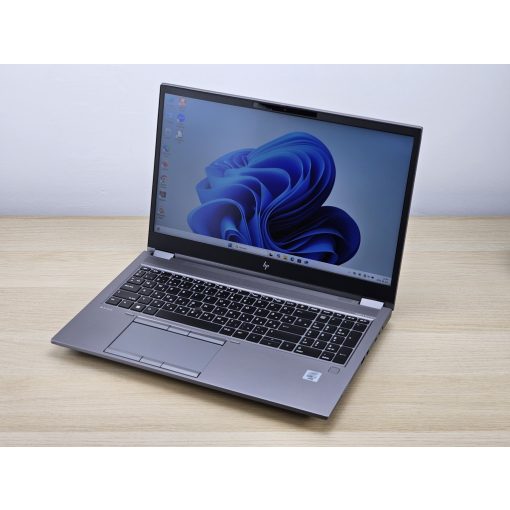 HP Zbook Fury 15 G7 + NVIDIA / i7-10850H / 32GB RAM / 512GB SSD / Magyar billentyűzet
