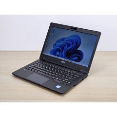 Használt Fujitsu LifeBook U729 laptop,  i5-8265u, 16GB RAM, 256GB SSD, magyar billentyűzet