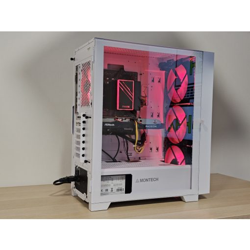 GAMER PC + AMD RADEON RX 6600 8GB / AMD Ryzen 5 5600 / 16GB