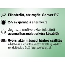 GAMER PC + AMD RADEON RX 6600 8GB / AMD Ryzen 5 5600 / 16GB RAM / 512GB SSD