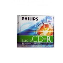 CD lemez Philips 80' R slim műanyag tokos
