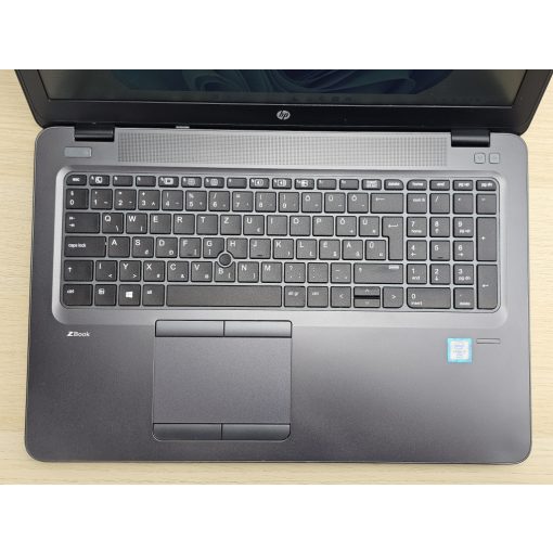 HP Zbook 15u G3 + AMD / i7-6600U / 8GB RAM / 256GB SSD / Magyar billentyűzet