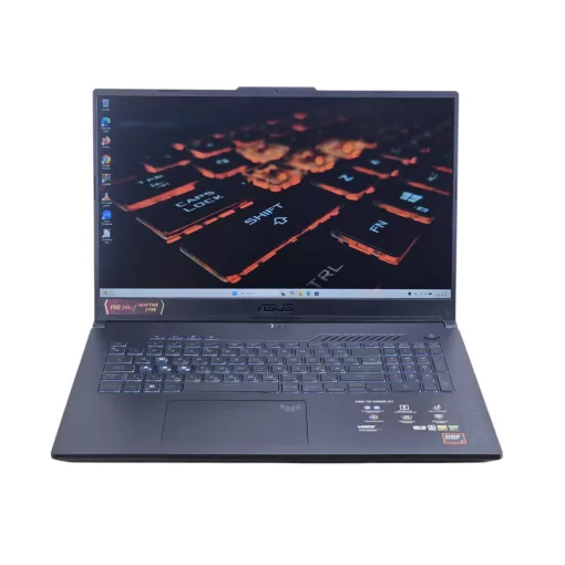 Asus TUF Gaming A17 - Gamer Laptop + Nvidia / AMD Ryzen 7 / 16GB RAM / 512GB SSD / Magyar billentyűzet