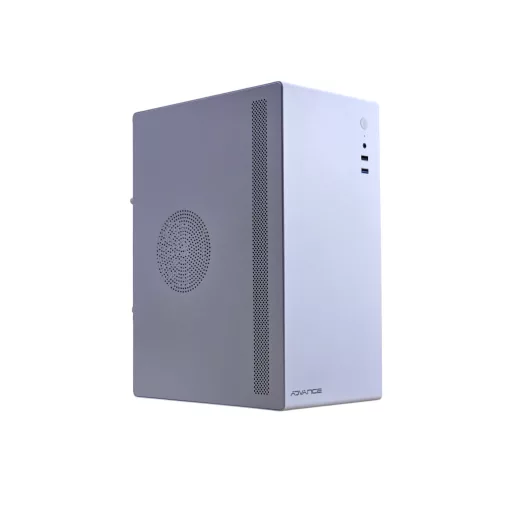 Egyedi Fehér Irodai Midi Tower PC / i3-7100 / 12GB RAM / 512GB SSD
