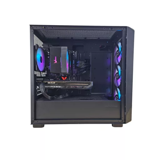 ÚJ GAMER PC Tower + NVIDIA RTX 5050 8GB / AMD RYZEN 5 / 16GB RAM / 256GB SSD + 500GB HDD