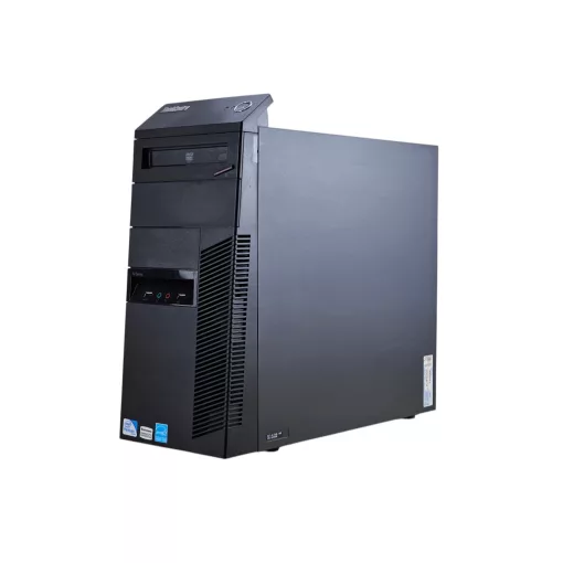 Lenovo ThinkCentre M81 Tower PC + Nvidia / i5-2400 / 12GB RAM / 128GB SSD + 256GB HDD / DVD-RW
