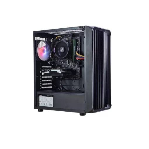 GAMER PC + AMD RADEON RX 560 4GB / AMD Ryzen 5 / 16GB RAM / 256GB SSD + 500GB HDD