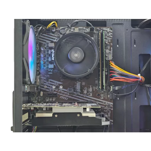 GAMER PC + AMD RADEON RX 560 4GB / AMD Ryzen 5 / 16GB RAM / 256GB SSD + 500GB HDD