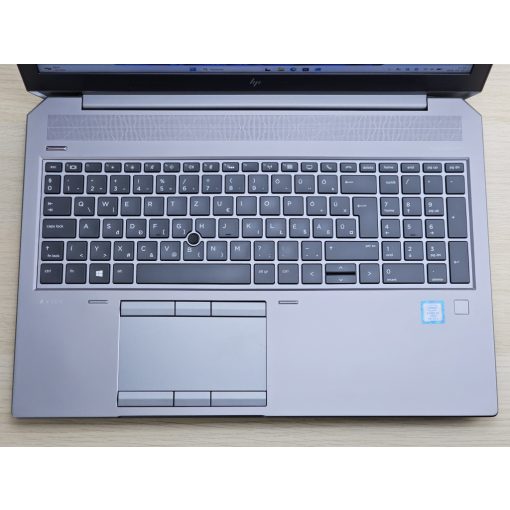 HP Zbook 15 G5 + NVIDIA / i7-8850H / 16GB RAM / 256GB SSD / Magyar billentyűzet