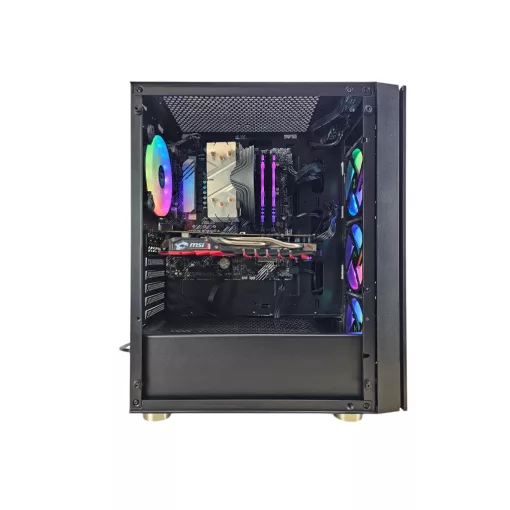GAMER PC Tower + AMD RX 470 8GB / i3-10105F / 16GB RAM / 256GB SSD + 1TB HDD