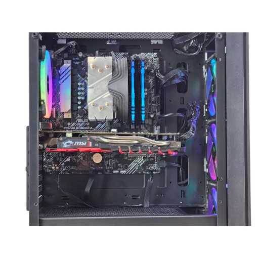 GAMER PC Tower + AMD RX 470 8GB / i3-10105F / 16GB RAM / 256GB SSD + 1TB HDD